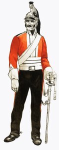 第3团龙骑兵1812年Trooper 作者 英语学校