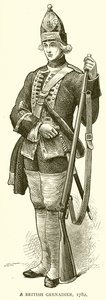 英国掷弹兵，1782年 作者 英语学校