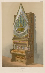 伦敦Messrs Gray和Davison的Chancel Organ 作者 英语学校