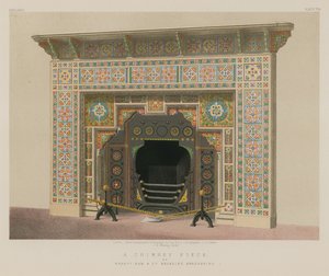 由Messrs Maw和Co，Broseley，Shropshire制作的烟囱 作者 英语学校