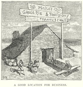 商业的好地方（雕刻） 作者 英语学校