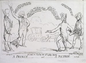 王子和政客，由J. Aitken于1789年出版 作者 英语学校