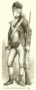 真正的美国步枪兵，1774年 作者 英语学校