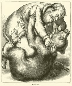 醉醺醺的熊（雕版画 作者 英语学校