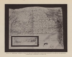 乔治一世的 "血钱 "证书（平版） 作者 英语学校