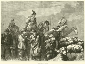 觅食派对，1870年10月 作者 英语学校