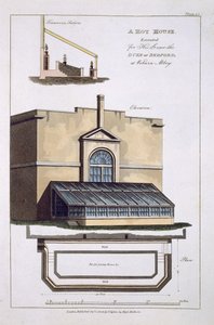 1806年，在Woburn修道院为贝德福德公爵的格蕾丝执行了一个温室 作者 英语学校