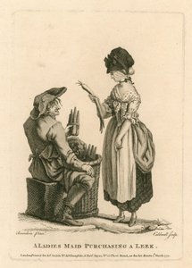 购买韭菜的女士女佣 作者 英语学校