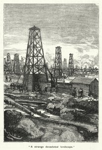 "A strange devastated landscape" (engraving) 作者 英语学校