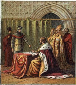 1399年，英格兰国王理查德二世（1367-1400）退位，支持其堂兄亨利（英格兰亨利四世）。 作者 英语学校