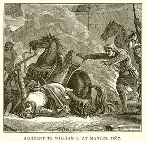 1087年在Mantes遇到William I事故 作者 英语学校