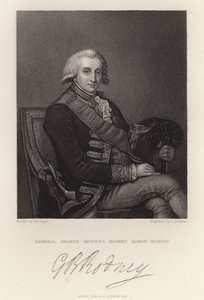 海军上将George Brydges Rodney 作者 英语学校