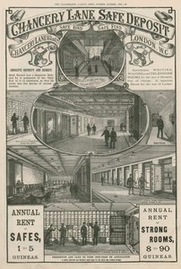 广告为Chancery Lane保险金，61＆62 Chancery Lane，London 作者 英语学校