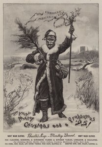 广告，布鲁克的肥皂（雕刻） 作者 英语学校