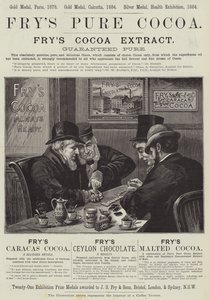广告，弗莱的可可（雕刻） 作者 英语学校