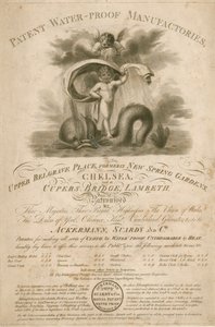 Ackermann，Stardy＆Co。，专利防水工厂的广告 作者 英语学校