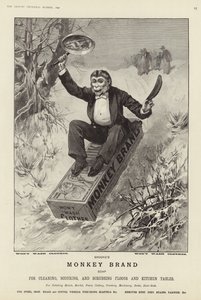 Brookes Monkey Brand肥皂广告