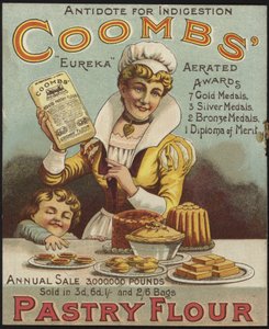 Coombs Pastry Flour的广告 作者 英语学校