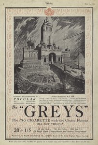 Grays香烟的广告 作者 英语学校