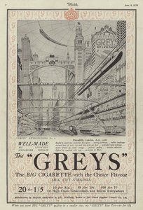Grays香烟的广告 作者 英语学校