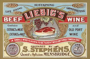 Liebigs牛肉酒的广告 作者 英语学校