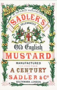 Sadlers Old English Mustard的广告 作者 英语学校