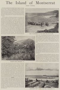 广告，蒙特塞拉特岛，西印度群岛（雕刻） 作者 英语学校