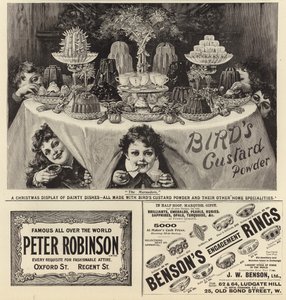 广告传播自The Graphic Christmas Number 1897 作者 English School