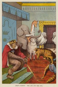 伊索寓言：猿猴与狐狸》（彩图版） 作者 英语学校