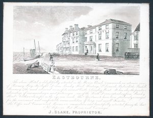Albion Hotel，业主的交易卡，J Blake 作者 英语学校