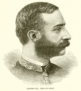 Alfonso XII，西班牙国王 作者 英语学校