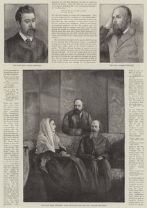 阿尔弗雷德，丁尼生男爵，桂冠诗人 (雕刻) 作者 英语学校