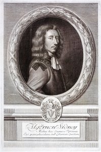阿尔杰农·西德尼，英国共和党政治理论家和士兵（雕刻） 作者 英语学校