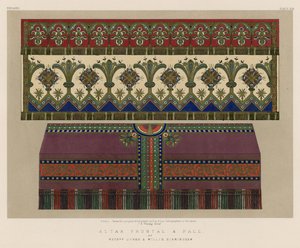 祭坛前锋和颇尔由Messrs Jones和Willis，Birmingham 作者 英语学校