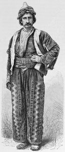 亚美尼亚人，来自“人类历史”，第三卷，由Friedrich Ratzel教授，1898年 作者 英语学校
