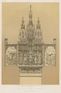 T Gremser，奥格斯堡，巴伐利亚的象牙雕刻三联画 作者 英语学校