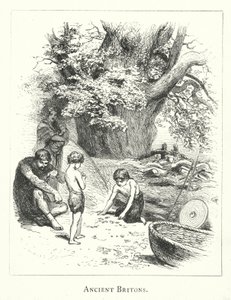 古代不列颠人（雕刻 作者 英语学校