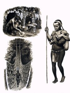 世界古代人：丛林中的小型捕手 作者 英语学校