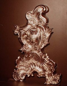 Andiron by Philip Jacob Drentwelt，1747-49（白银） 作者 英语学校