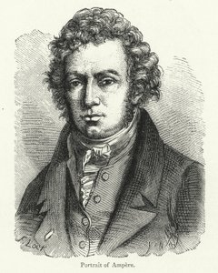 Andre-Marie Ampere，法国物理学家和电磁学领域的先驱 作者 英语学校