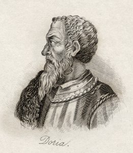 Andrea Doria，来自&39;Crabb&39;s Historical Dictionary&39;，1825年出版 作者 英语学校