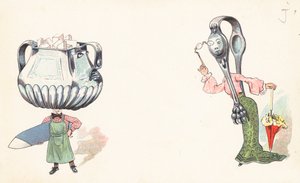 拟人化的厨房用具 作者 英语学校