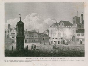 Cornhill的东北视图 作者 英语学校
