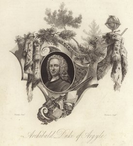Archibald Campbell, 3rd Duke of Argyll, Scottish politician, lawyer and soldier (engraving) 作者 英语学校