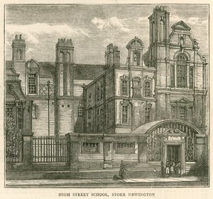 伦敦学校董事会的建筑：高街学校，伦敦斯托克纽因顿 作者 英语学校