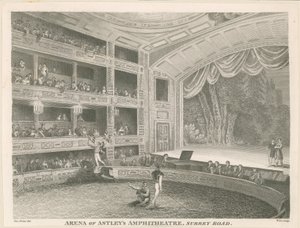 Astleys Amphitheatre竞技场，萨里路 作者 英语学校