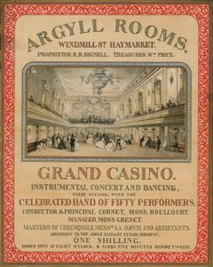 Argyll Rooms，Windmill Street，Haymarket，London 作者 英语学校