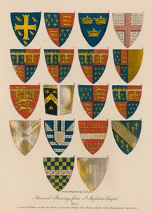 St Stephens Chapel的纹章轴承 作者 英语学校