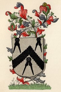 武器授予伦敦木匠公司，第6爱德华四世，1466年，共济会历史，第二卷，由Thomas C. Jack，伦敦出版，1883年 作者 英语学校