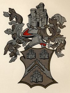 武器授予伦敦的Masons公司，12th Edward IV，1472-73，来自共济会的历史，第二卷，由Thomas C. Jack，伦敦出版，1883年 作者 英语学校